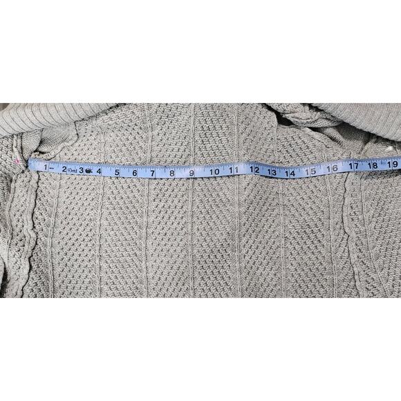 CHARTER CLUB WOMEN'S KNIT GRAY CARDIGAN SWATER SIZE PETITE MEDIUM - Picture 8 of 8